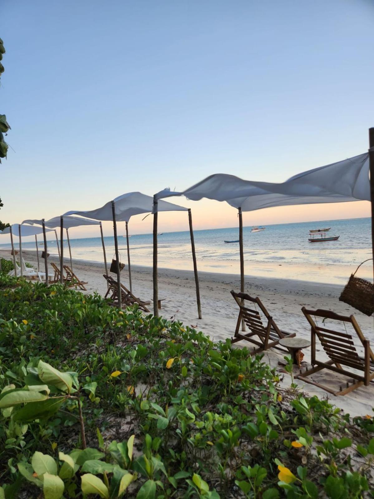 Pousada Areia Preta Cumuruxatiba Exteriör bild