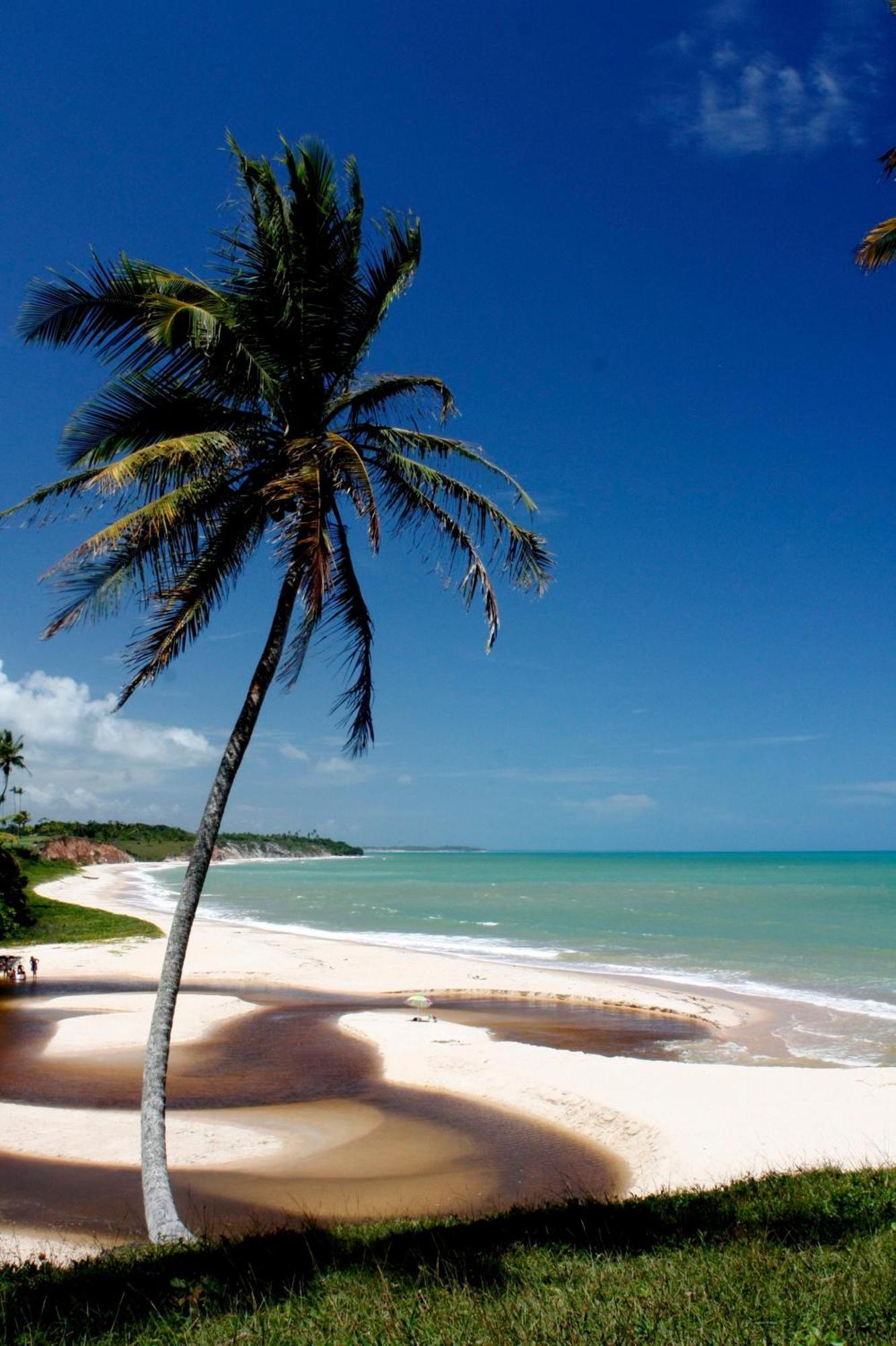 Pousada Areia Preta Cumuruxatiba Exteriör bild